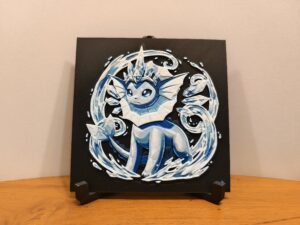 Pokémon Aquana Reliefkunst Limited